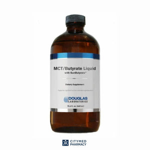 Douglas Laboratories MCT/Butyrate Liquid with SunButyrate™ Lemon Vanilla