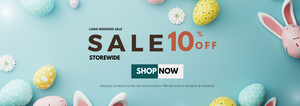 Easter Sale 10% OFF