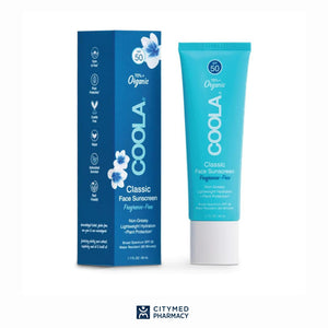 Coola Classic Face Sunscreen SPF 50 Fragrance-Free