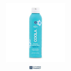 Coola Classic Body Organic Sunscreen Spray SPF50 Fragrance Free