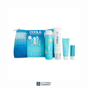 Coola Organic Suncare 4pc Travel Set