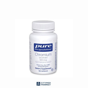 Pure Encapsulations Chromium (picolinate) 500mcg