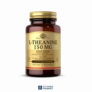 Open image in slideshow, Solgar L-Theanine 150 mg
