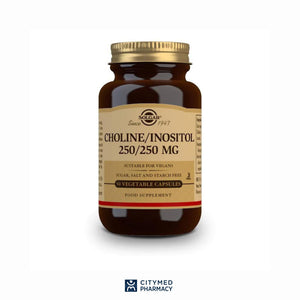 Solgar Choline/Inositol  250/250 mg