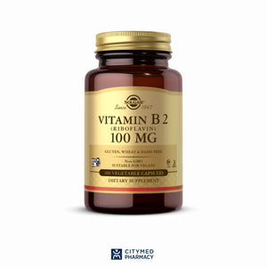 Solgar Vitamin B2 100 mg (Riboflavin)
