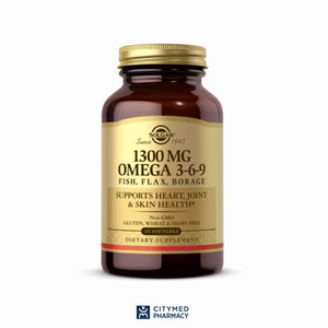 Solgar Omega 3-6-9, Fish, Flax, Borage