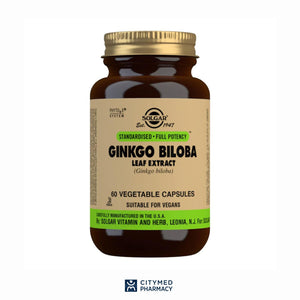 Open image in slideshow, Solgar Ginkgo Biloba Leaf Extract
