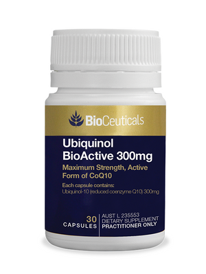 Open image in slideshow, BioCeuticals Ubiquinol BioActive 300mg
