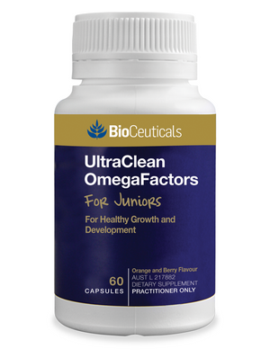 Open image in slideshow, BioCeuticals UltraClean OmegaFactors for Juniors
