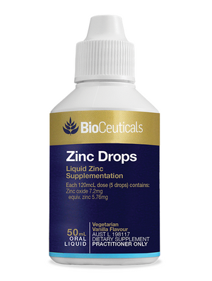 Open image in slideshow, BioCeuticals Zinc Drops

