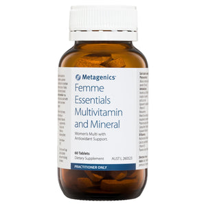 Open image in slideshow, Metagenics Femme Essentials Multivitamin and Mineral
