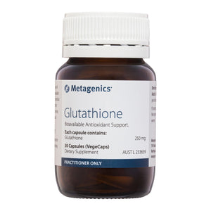 Open image in slideshow, Metagenics Glutathione 250mg
