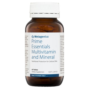 Open image in slideshow, Metagenics Prime Essentials Multivitamin and Mineral
