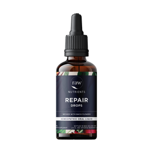 Open image in slideshow, Raw Nutrients Repair Drops - Infused with Bach Flowers
