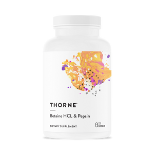 Open image in slideshow, Thorne Research Betaine HCL &amp; Pepsin
